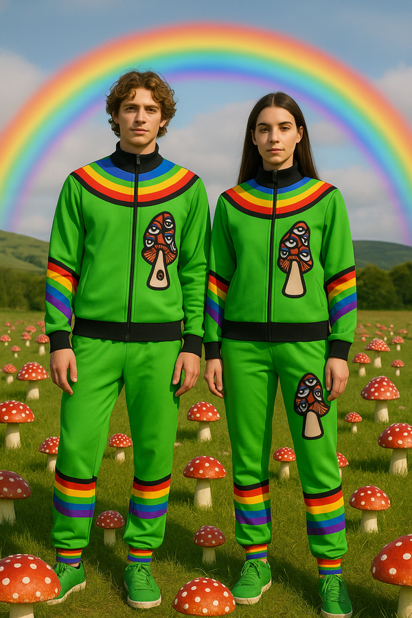 Rainbow Mushroom Tracksuit